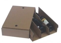 Einlage Für Weinversandkarton Vario Für 3 Flaschen, 20 Stück