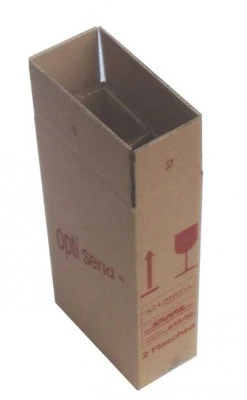 Weinversandkarton Opti Umkarton F. 2 Fl. , 20 Stück