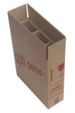 Weinversandkarton Opti Umkarton F. 3 Fl. , 20 Stück