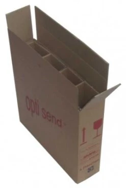 Weinversandkarton Opti Umkarton F. 4 Fl. ,10 Stück