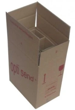 Weinversandkarton Opti Umkarton F. 6 Fl. , 10 Stück