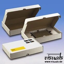A5-Maxibriefbox 245 X 175 X 42 Mm Innen A5-Deckelbox Weiß 50 Stück