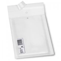100 Luftpolstertaschen C/13, 175 X 225mm / DIN A5, B6+, Weiss