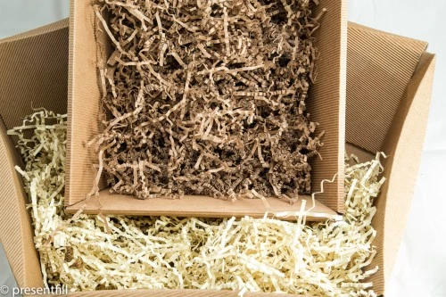 Farbiges Polstermaterial PresentFill Chamois 10 Kg – Bild 3