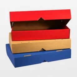 Klappdeckelboxen Rot DIN A5 25 Stück