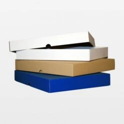 Geschenkschachtel Geschenkkarton DIN A4 Blau 25 Stück