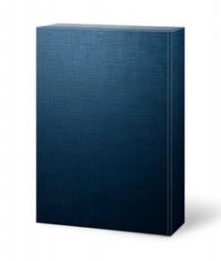 Weinverpackung Struktura Vita Dunkelblau Für 3 Fl., 25 Stück