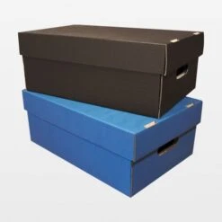 Stapelbare Aufbewahrungsbox 315 X 225 X 110 Mm Blau 25 Stück