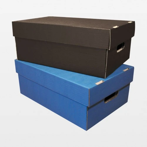 Stapelbare Aufbewahrungsbox 315 X 225 X 110 Mm Blau 25 Stück