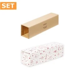 Flaschenverpackung Flaschenversandkarton Weihnachten 1er DHL PTZ 25 St