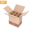 Flaschenversandkartons Flaschenverpackung Wein 6er DHL/PTZ 15 Stück