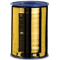 Geschenkband Ringelband Metallic-Gold 10 Mm X 250 M