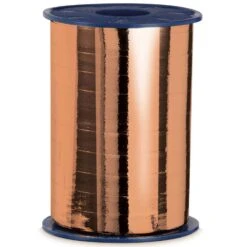 Geschenkband Ringelband Metallic-Kupfer 10 Mm X 250 M