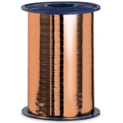 Geschenkband Ringelband Metallic-Kupfer 5 Mm X 400 M