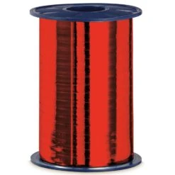 Geschenkband Ringelband Metallic-Rot 5 Mm X 400 M