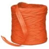 Geschenkbast Raphia Synthetik Orange 200 M X 10 Mm