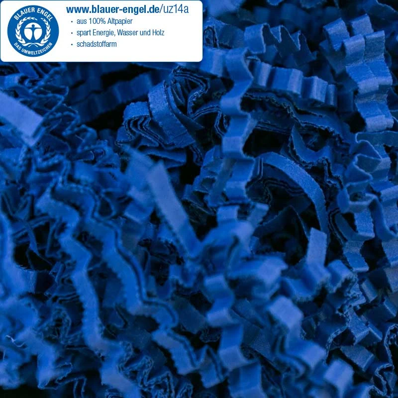 Geschenkfüllmaterial PresentFill Saphir Blau 10 Kg