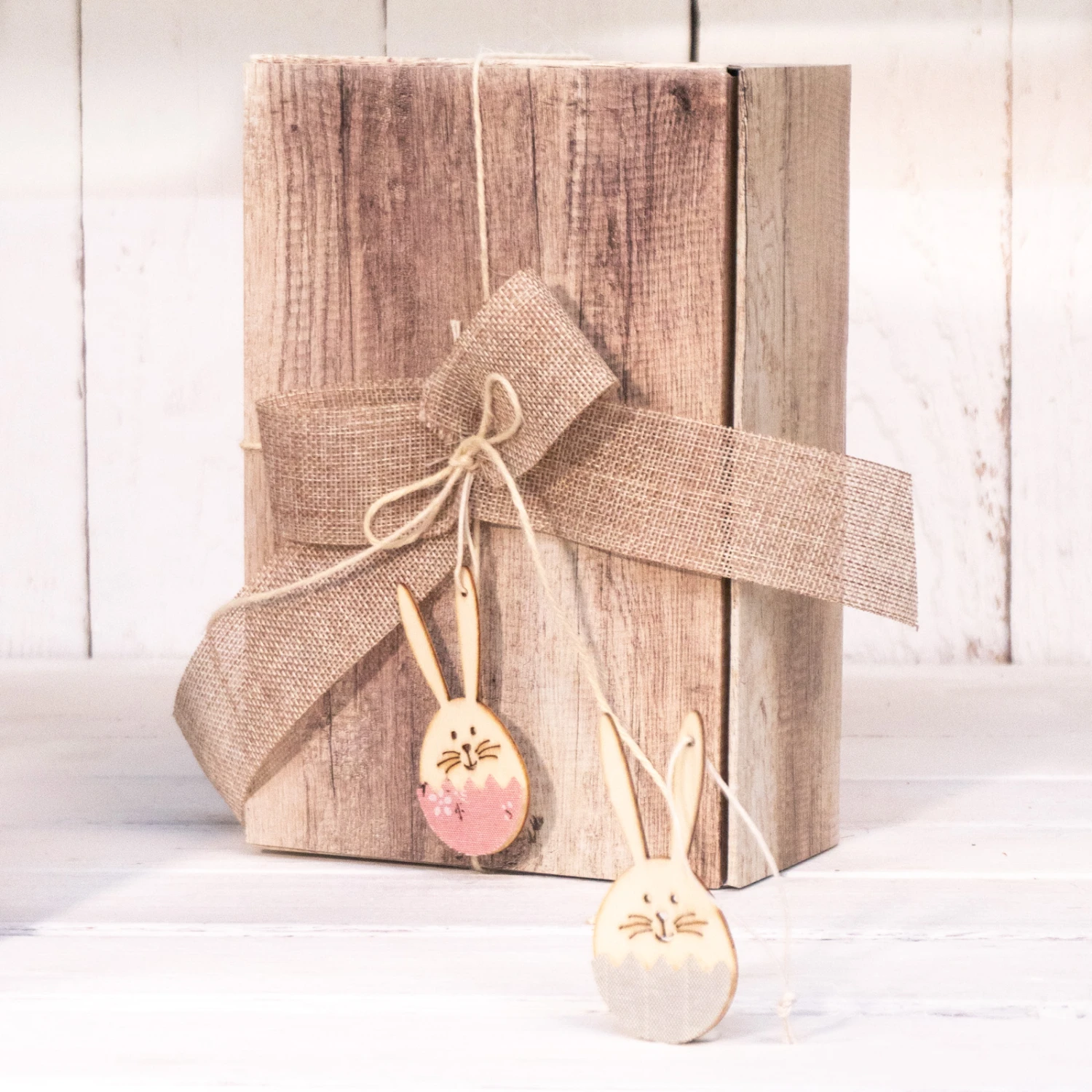 Geschenkkarton Wood Holzoptik Allround -Box- Bocksbeutel 25 Stück – Bild 3