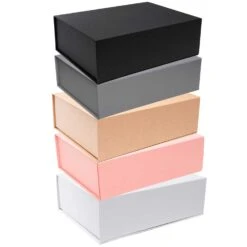 Geschenkkarton Mit Magnetverschluss Geschenkbox Viele Größen & Farben VE 10