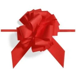 Geschenkschleife Ziehschleife Granfiocco Paper Rot VE 50 Stück