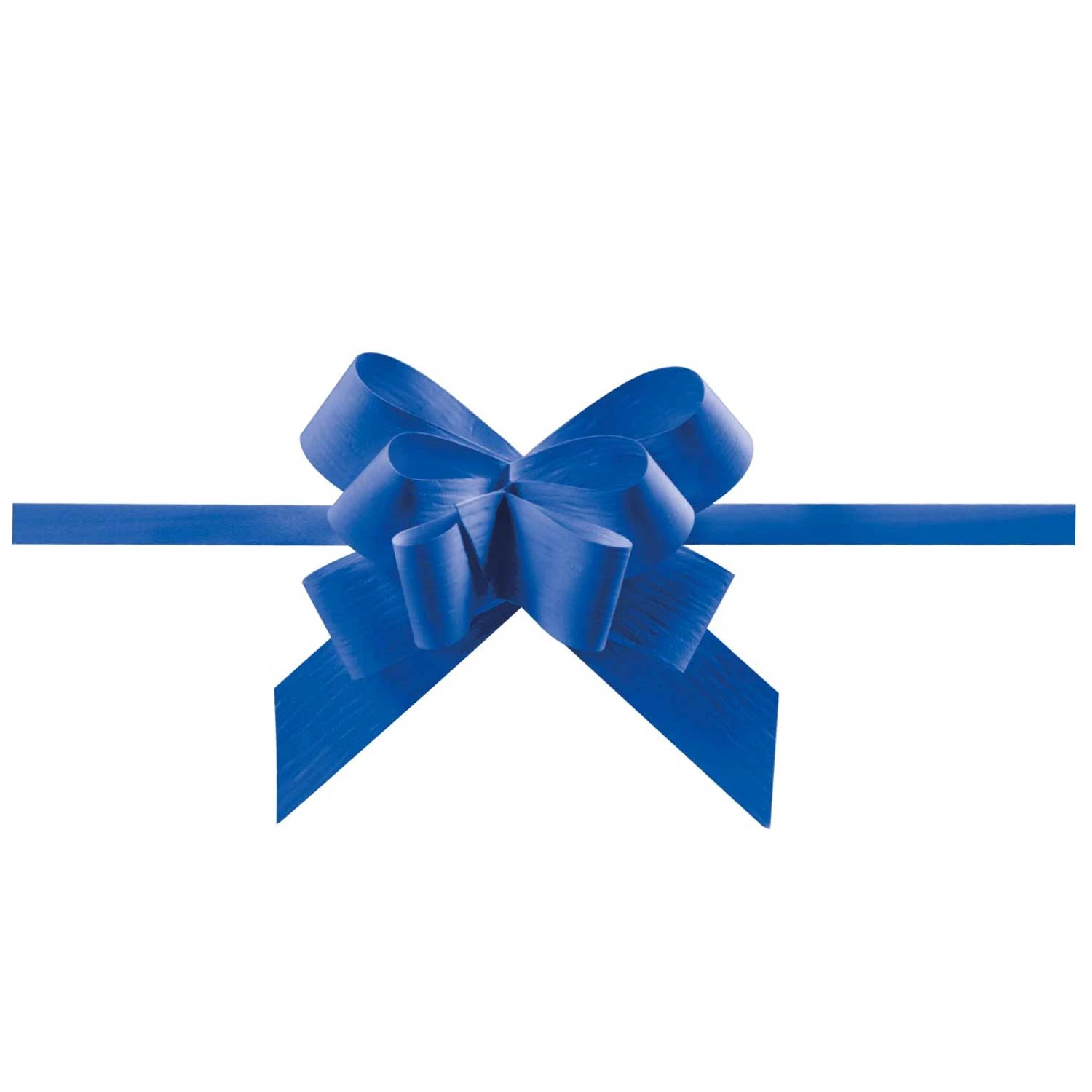 Geschenkschleife Ziehschleife Grangala Paper Blau 100 Stück