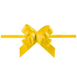 Geschenkschleife Ziehschleife Grangala Paper Gelb 100 Stück