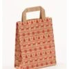 Geschenktüten Weihnachten Norweger Braun 18 +8 X 22 Cm VE 250 St.