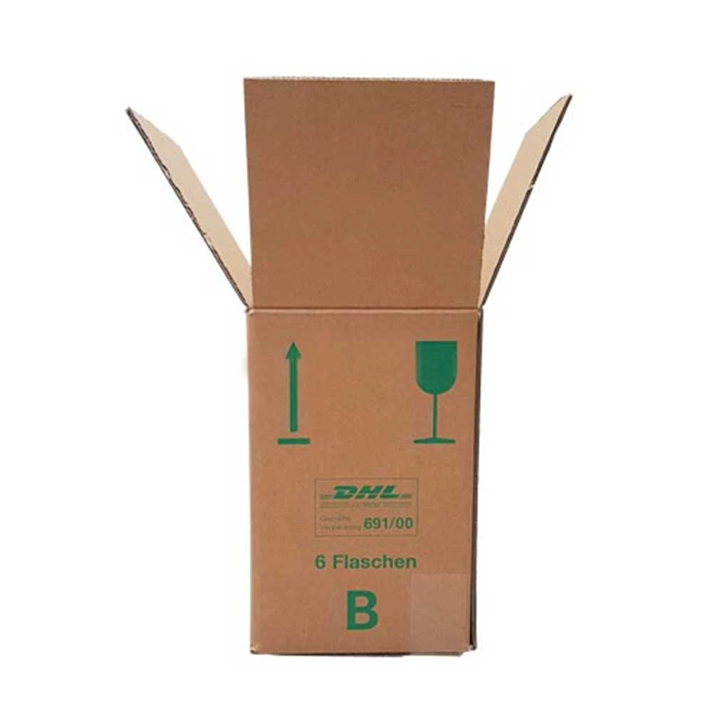 Umkarton Optisend 6er Bier Versandkarton Für 6 Flaschen – Bild 2