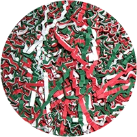 Verpackungsfüllmaterial Italien Farben Für Pakete Und Geschenke 10 Kg