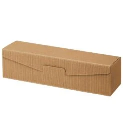 Weinverpackung Präsentkarton Modern Natur Für 1 Flasche VE 50 Stück