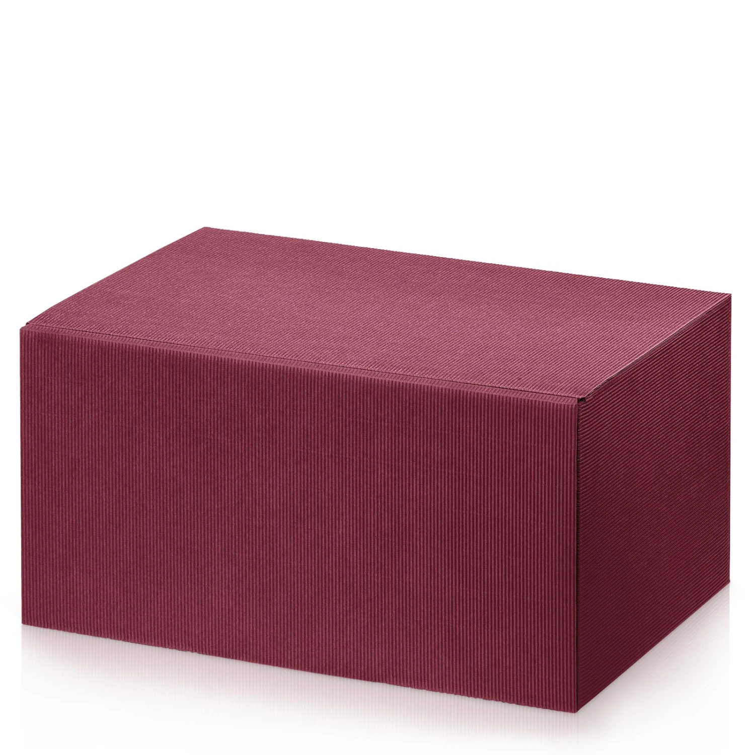 Weinverpackung Weinpräsentkarton Modern Welle Bordeaux 6er VE 10 Stück