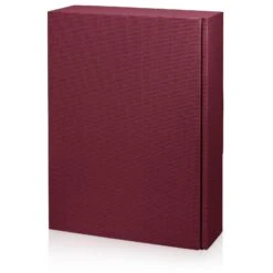 Weinverpackung Weinpräsentkarton Modern Welle Bordeaux 3er 25 Stck