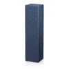 Faltschachtel Flaschenverpackung Modern Welle Blau 1er FS VE 50 Stück