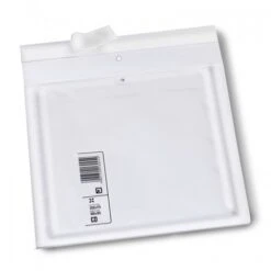 100 Luftpolstertaschen CD, 200 X 175 Mm / DIN B6+, Weiss