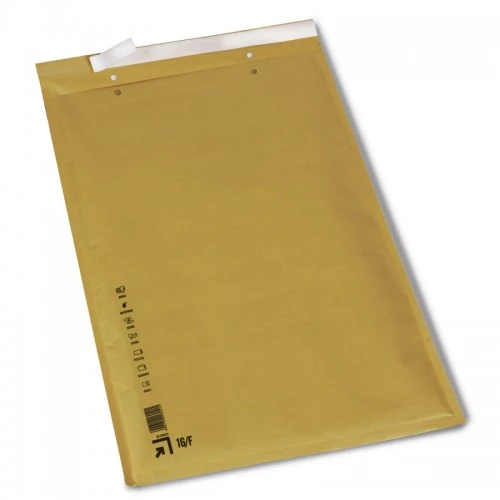 100 Luftpolstertaschen F/16, 240 X 350 Mm / DIN A4+, Braun