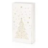 Flaschenverpackung Weihnachten Seta Bianco Sternenbaum 2er VE 25 Stück