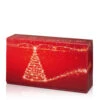 Weinverpackung Geschenkkarton Weihnachten Christmas Tree 2er 25 Stück
