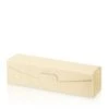 Weinverpackung Präsentkarton Modern Welle Creme Für 1 Flasche 50 Stück