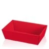 Präsentkorb Leer Viereckig Modern Rot 330 X 190 X 110 Mm VE 25 Stück