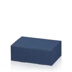 Geschenkverpackungskarton Welle Blau Allround Box Galerie VE 25 Stück