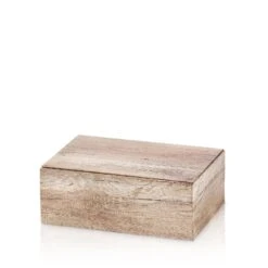 Geschenkkarton Wood Holzoptik Allround -Box- Bocksbeutel 25 Stück