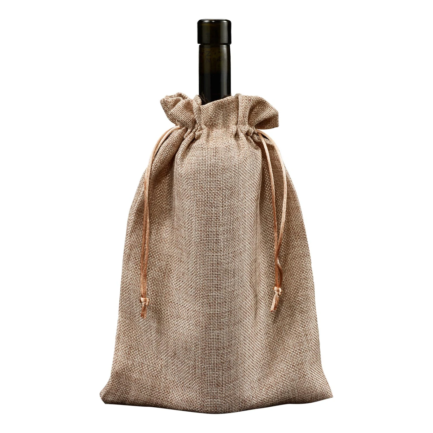 Jute-Geschenkbeutel Stoffbeutel Mit Zugband Natur 30x20 Cm VE 10 Stück