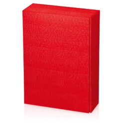 Seta Rot Strukturgeprägt 3er Präsentkarton 25 Stück