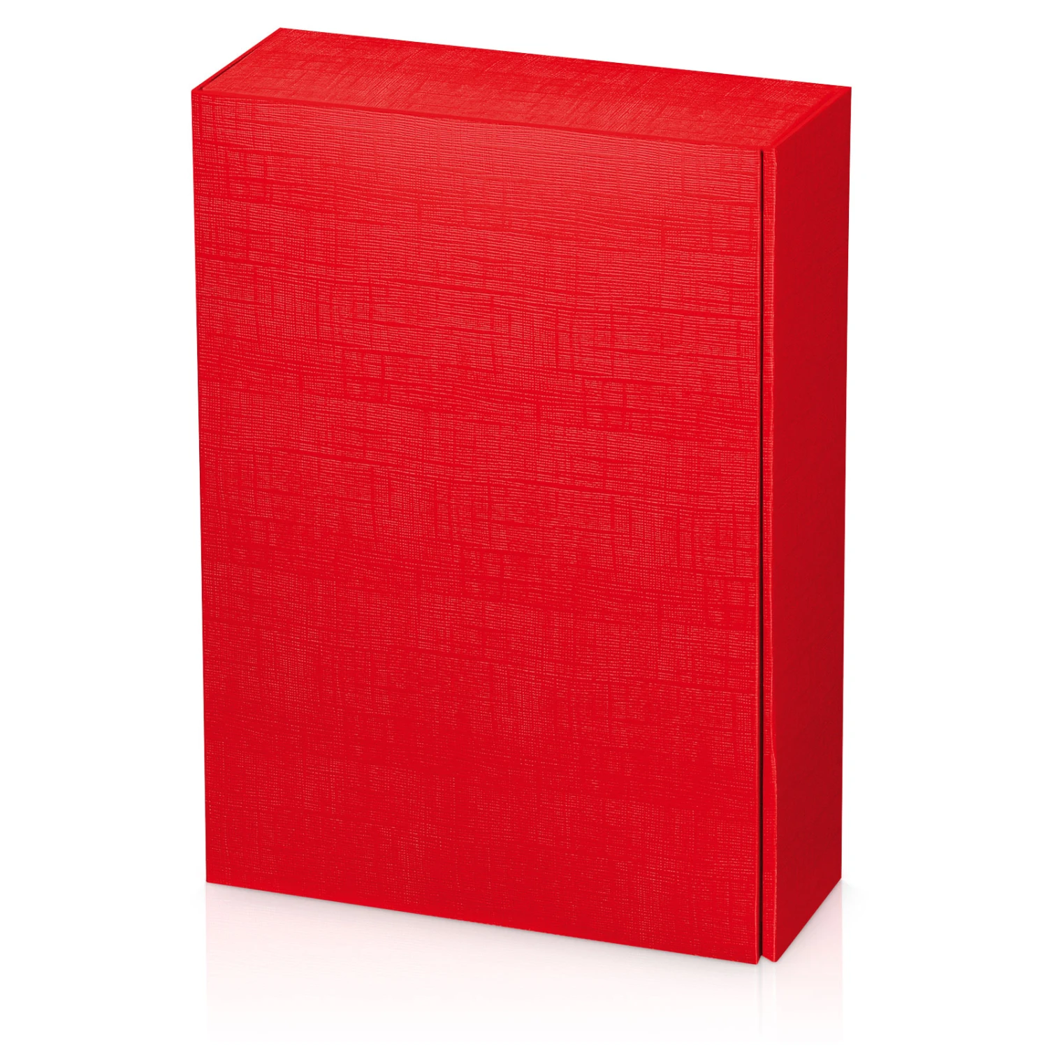 Seta Rot Strukturgeprägt 3er Präsentkarton 25 Stück